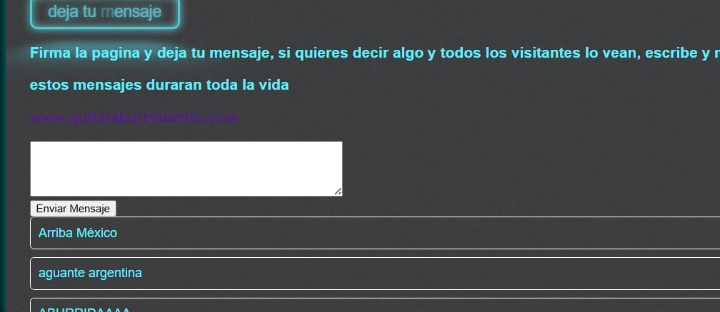 mensajes anónimos pagina divertida