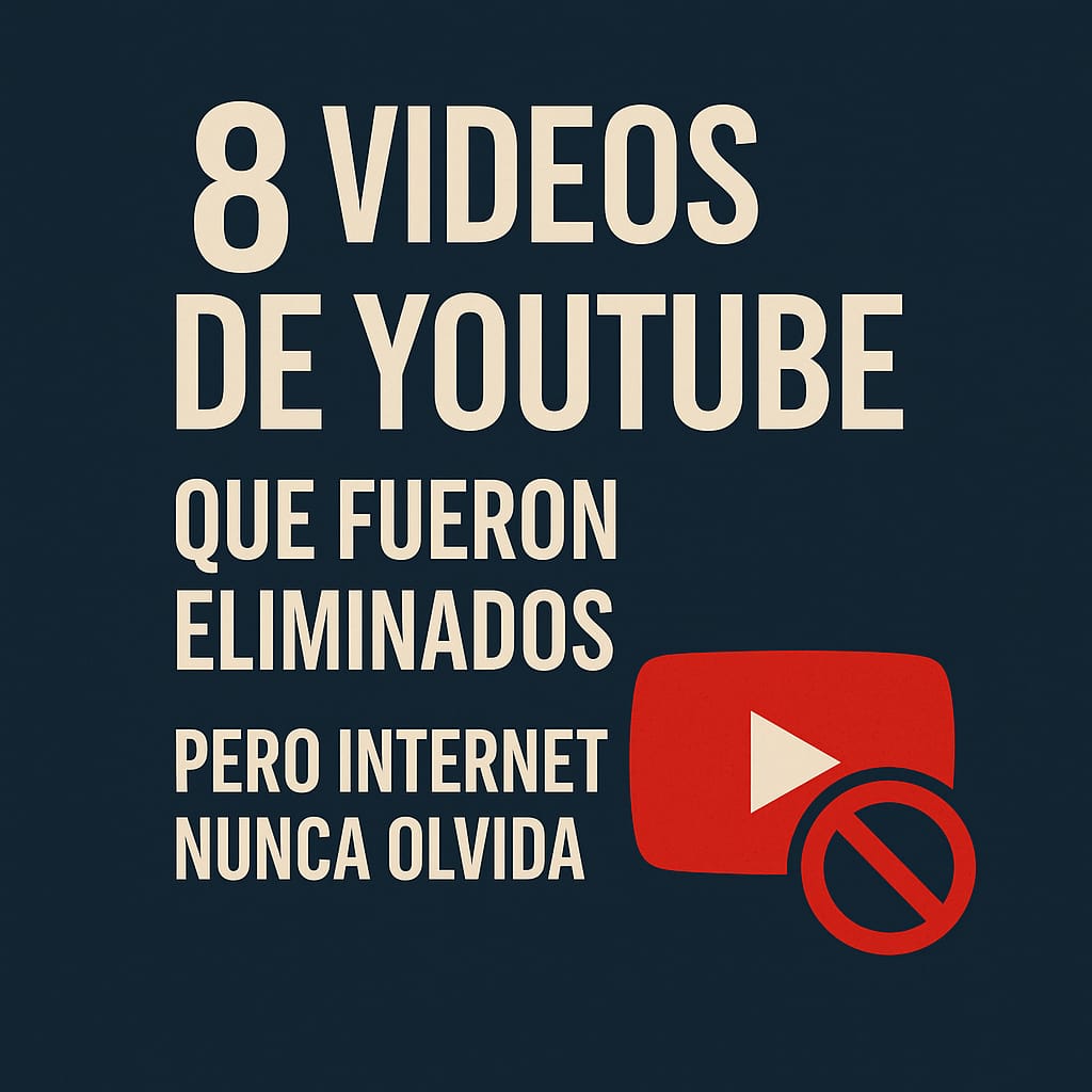videos de YouTube que fueron eliminados pero Internet nunca olvida