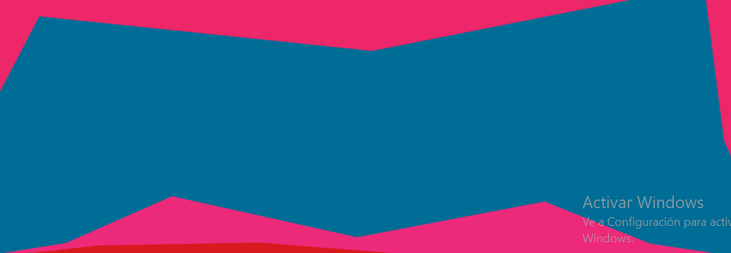 . Esta página muestra una animación interminable de colores cayendo,