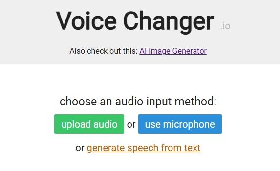 voice changer